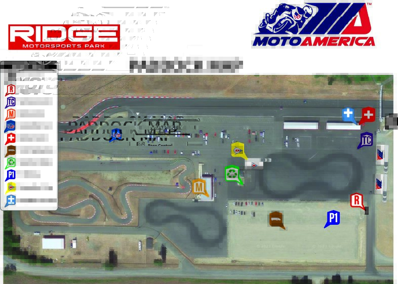 The Ridge Paddock Map